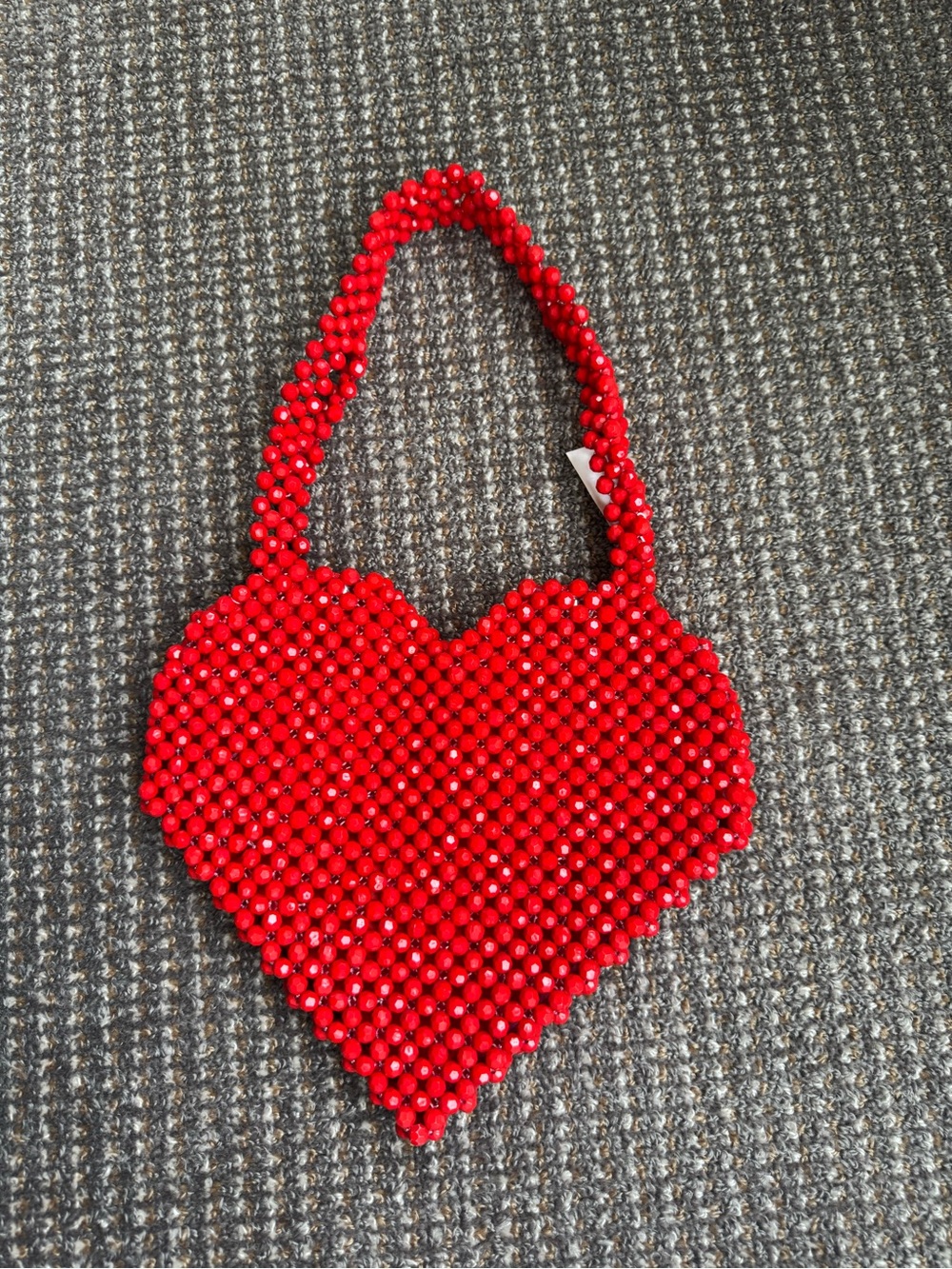 NWT’s Red Beaded Heart Bag